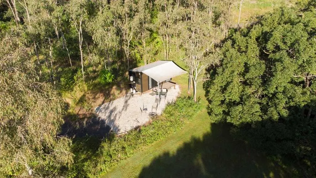 Nyaraló Hill Creek Tiny House 2 By Tiny Away Villa Perwillowen Ausztrália